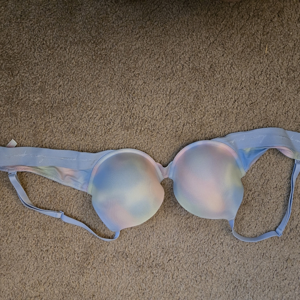 Victoria's Secret pastel rainbow Bra